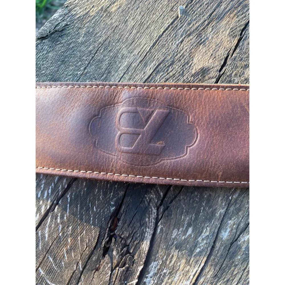 Men's Brown Waterproof Vintage Messenger Bag for 15.6 Inch Laptop - 16 Pockets